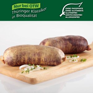 BIO -Original Thüringer Rotwurst